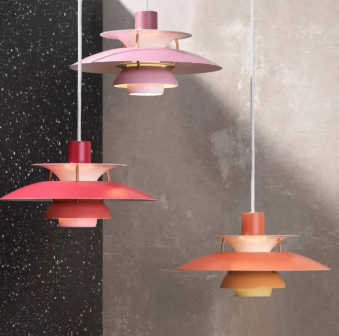 Louis Poulsen PH 5 pendel Mini – Hues of grey- Taklamper Og Plafond