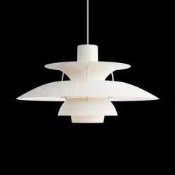 Louis Poulsen PH 5 pendel Monochrome white- Taklamper Og Plafond