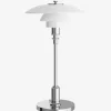 Louis Poulsen PH 2/1 Portable -Krom- Bordlampe
