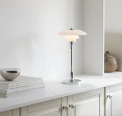 Louis Poulsen PH 2/1 Portable -Krom- Bordlampe