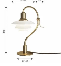 Louis Poulsen PH 2/2 Question Mark – Limited Edition- Bordlampe