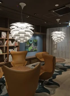 Louis Poulsen PH Kongle taklampe – hvit- Taklamper Og Plafond