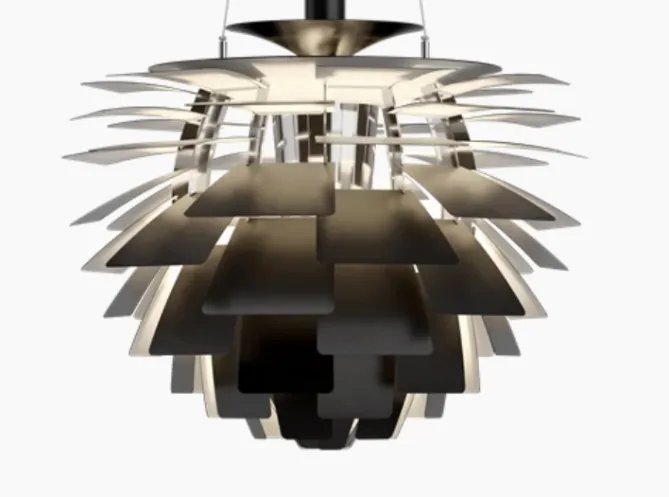 Louis Poulsen PH Kongle taklampe – sort- Taklamper Og Plafond