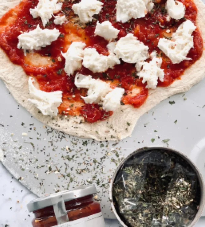 Made by Mama Pizzahjul -Rustfritt stål- Til Kjøkkenbenken