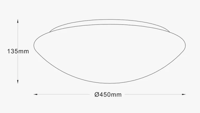 Nordesign Plafond Pan 450- Taklamper Og Plafond