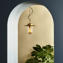 Astro Portree pendant solid brass- Utelamper|Taklamper Og Plafond