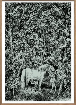 Poster &amp; Frame Poster -A Special Bond, Ronja Røverdatter- Bilder / Postere / Veggdecor