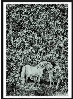 Poster &amp; Frame Poster -A Special Bond, Ronja Røverdatter- Bilder / Postere / Veggdecor