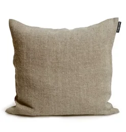 Lovely Linen Putetrekk i Lin 50×50 – Rustic Natural Beige- Puter