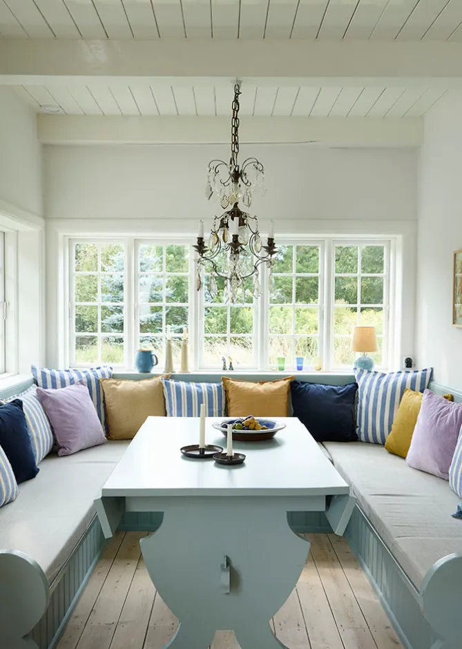 Bungalow Putetrekk -Linen Butternut- Puter