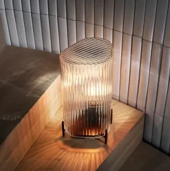Iittala Putki bordlampe – klart glass- Bordlampe