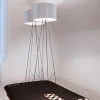 Flos RAY F2 – Hvit- Gulvlampe