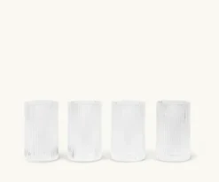 Ferm Living Ripple – Verrines glass 4pk- Til Det Dekkede Bordet