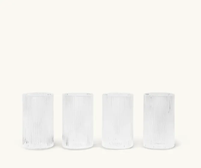 Ferm Living Ripple – Verrines glass 4pk- Til Det Dekkede Bordet