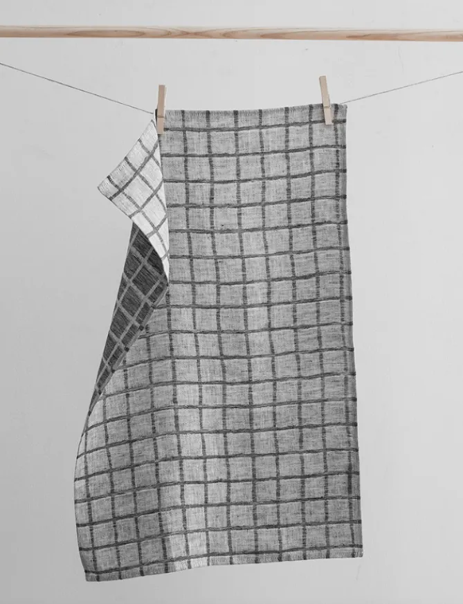 Fine Little Day Rutig Jacquard- Kjøkkenhåndkle- Kjøkkenhåndkle/Klut|Til Kjøkkenbenken