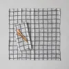 Fine Little Day Rutig Jacquard- Servietter 2pk- Til Det Dekkede Bordet