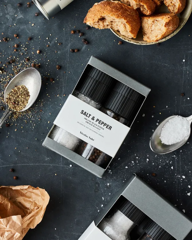 Nicolas Vahu00e9 Salt & Pepper -Gavesett- Til Kjøkkenbenken|Til Det Dekkede Bordet