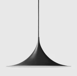 GUBI Semi Pendel Ø60 – Black- Taklamper Og Plafond
