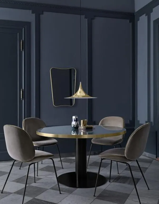 GUBI Semi Pendel Ø60 – Black- Taklamper Og Plafond