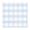 Caspari Servietter lunsj – Gingham Lysblå- Til Det Dekkede Bordet