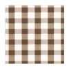 Caspari Servietter lunsj -Gingham Sjokolade- Til Det Dekkede Bordet