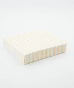 Nicolas Vahu00e9 Servietter 40pk gule ruter- Til Det Dekkede Bordet