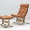 LK Hjelle Siesta Classic 60 år! -Skinn fra Norske kuer- Loungestoler