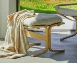 LK Hjelle Siesta Ovis – fotskammel- Loungestoler