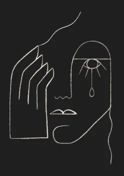 Paper Collective Single Tear 50 x 70 cm- Bilder / Postere / Veggdecor