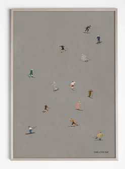 Fine Little Day Skiløpere – poster 50×70- Til Det Dekkede Bordet|Dekor