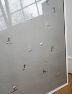 Fine Little Day Skiløpere – poster 50×70- Til Det Dekkede Bordet|Dekor