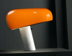Flos SNOOPY bordlampe – orange- Bordlampe