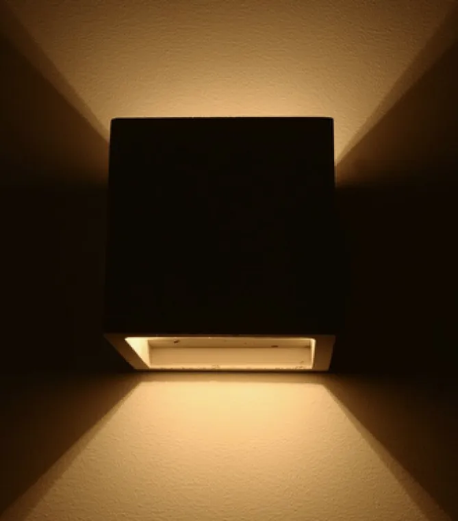 Nordesign Sorrenca Vegglampe -Lys betong- Vegglampe