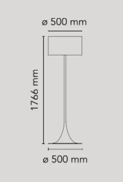 Flos Spun Light – F- Gulvlampe