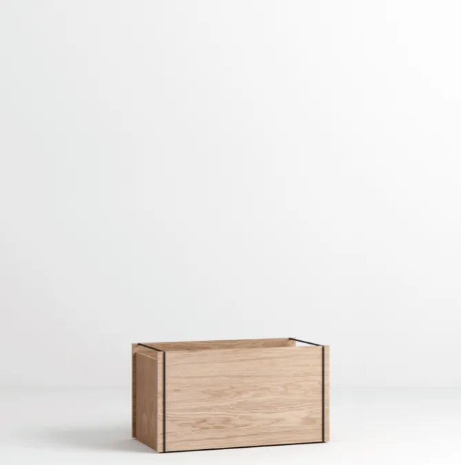 MOEBE Storage box lokk – eik- Hyller Og Garderobe|Oppbevaring