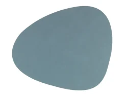 LindDNA Table mat curve L Light Blue- Til Det Dekkede Bordet