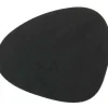 LindDNA Table mat curve L Nupo Black- Til Det Dekkede Bordet