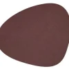 LindDNA Table mat curve L Plum- Til Det Dekkede Bordet