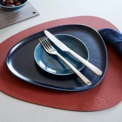 LindDNA Table mat curve L Sienna- Til Det Dekkede Bordet