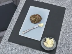 LindDNA Table mat square L Anthracite- Til Det Dekkede Bordet