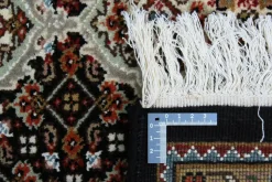 Rezas Tabriz Indi Black Cream gulvteppe- Gulvtepper