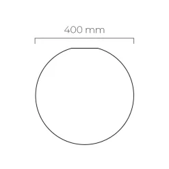 Hadeland Glassverk Taklampe Arkiv 4014 -Kakao Ø400- Taklamper Og Plafond