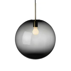 Hadeland Glassverk Taklampe Arkiv 4014 -Røkgrå Ø400- Taklamper Og Plafond