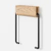MOEBE Toalettrullholder – oak/ black- Bad