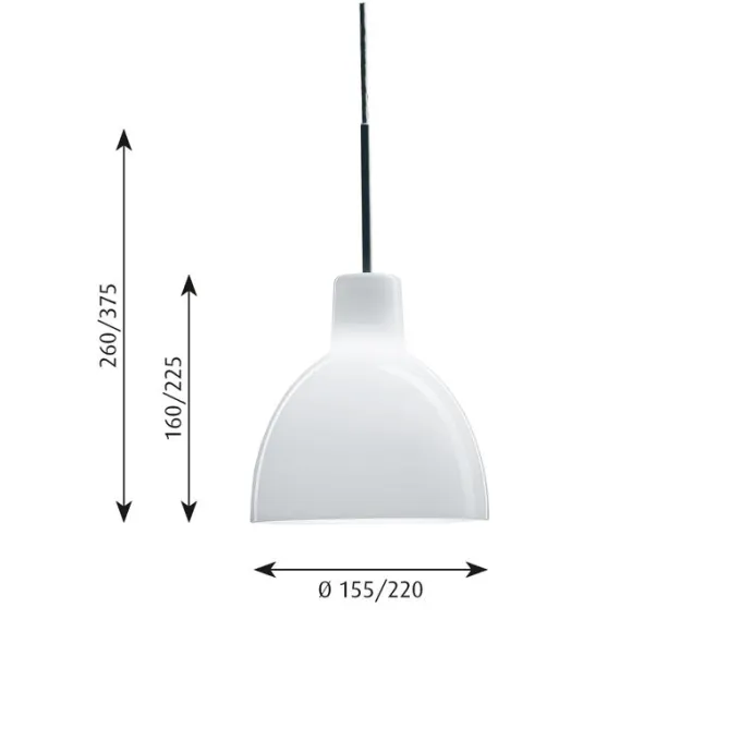 Louis Poulsen Toldbod 155- Taklamper Og Plafond