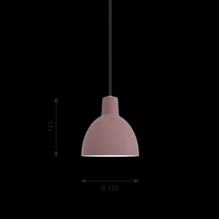 Louis Poulsen Toldbod 120 Pendel – Dark Rose- Taklamper Og Plafond