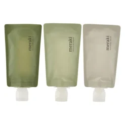 Meraki Traveling Kit – Set of 3 bottles- Egenpleie