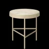 Ferm Living Travertine Table -M- Cashmere- Bord
