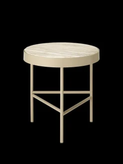 Ferm Living Travertine Table -M- Cashmere- Bord