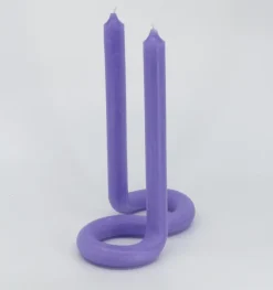 Twist lys, lavendel- Lysestaker / Lyslykter / Lys